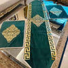 Versace Velvet Table Runner – Green